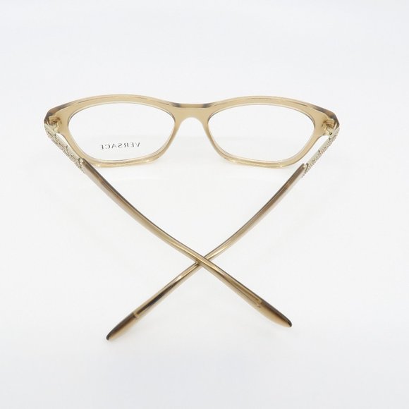 Versace Light Brown Women's Glasses MOD 3212-B 617 - Picture 6 of 6